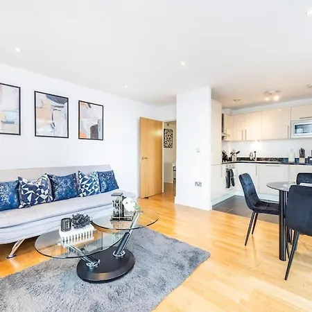 Contemporary 2 Bedroom Flat In Canary Wharf Londres Extérieur photo